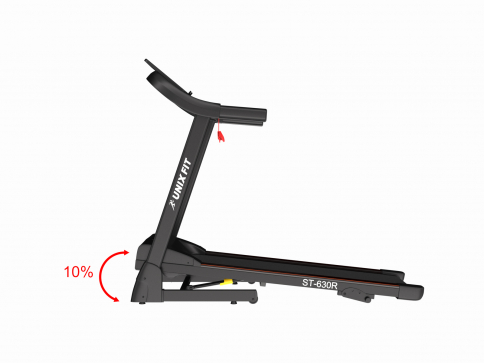 Беговая дорожка UNIXFIT ST-630R Black - 14