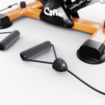 Балансировочный степпер DFC CYFIE с ковриком и эспандерами - 9