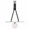 Баскетбольная стойка стационарная UNIX Line B-Stand-TG PRO 72"x42" R45 H230-305 см - 7
