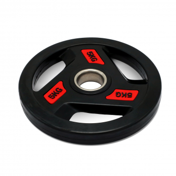 Диск обрезиненный c хватом UNIX Fit PRO 5 кг, 51 мм - 3